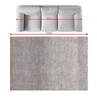 Dywan Breeze beige/raw blue 160x230cm 160 x 230 cm