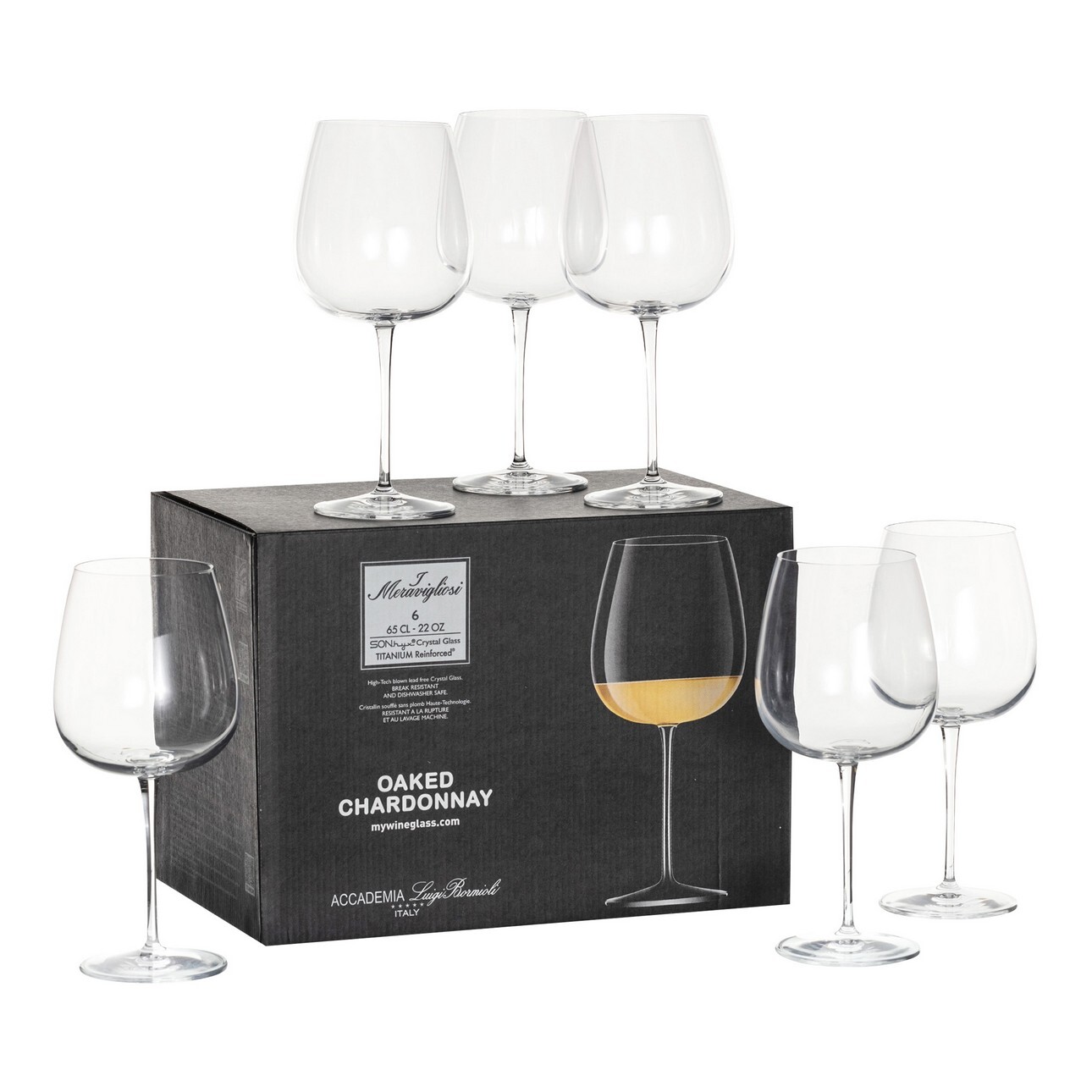 Kieliszki do wina Gioco 6szt. 650ml