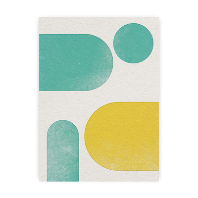 Plakat Abstract Shapes I 40 x 50 cm