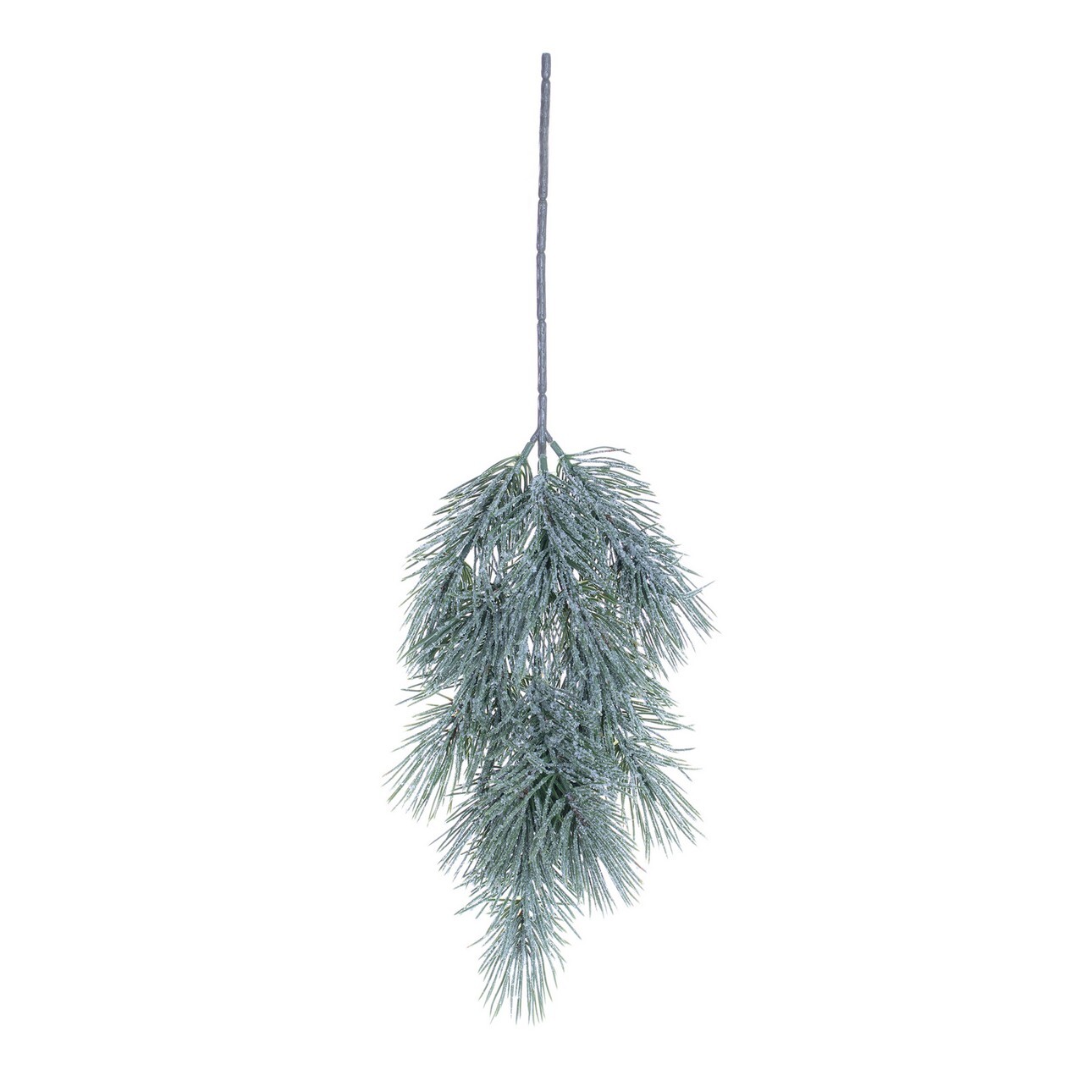 Dekoria Vetva Frosted Conifer 16x5x50cm, 16 x 5 x 50 cm