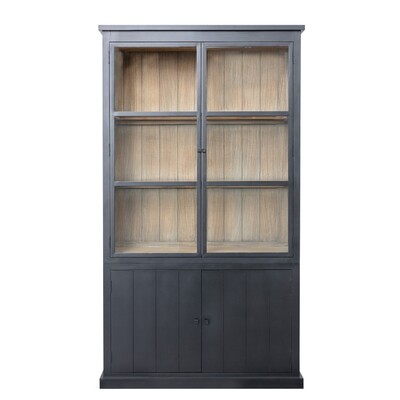 Witryna Merlan 129x40x230cm 129 x 43 x 231 cm