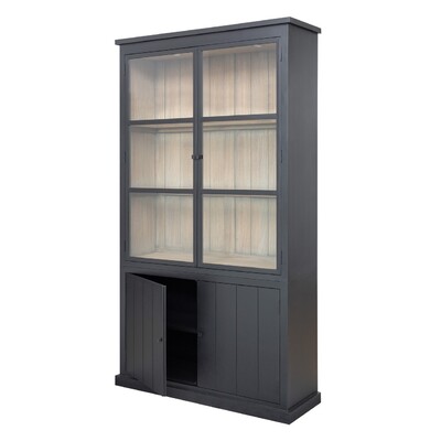 Witryna Merlan 129x40x230cm 129 x 43 x 231 cm