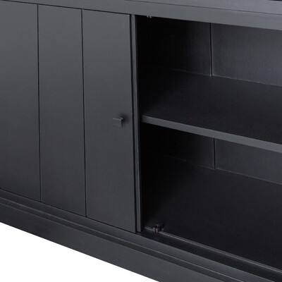 Witryna Merlan 129x40x230cm 129 x 43 x 231 cm
