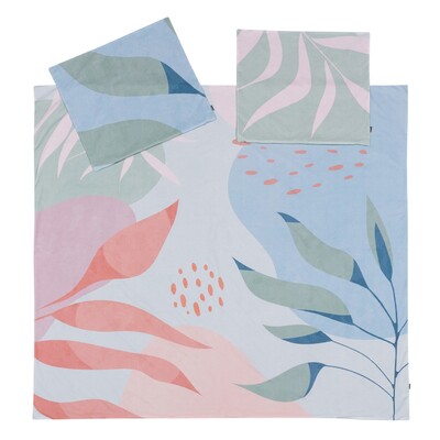 Parure de lit Pastel Coral Reef 220x200cm 200 x 220 cm