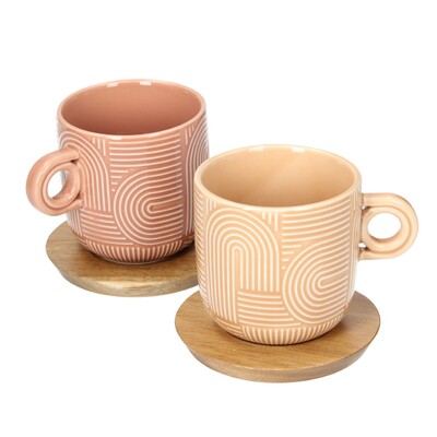 Tassen-Set Sottile 250ml 10 x 8 x 9 cm