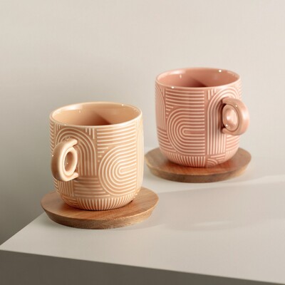Tassen-Set Sottile 250ml 10 x 8 x 9 cm