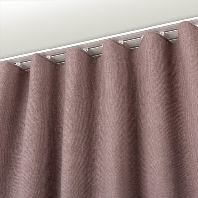 Zasłona gotowa na taśmie marszczącej 140x280cm dimmed pink 1 szt. 140 x 280 cm