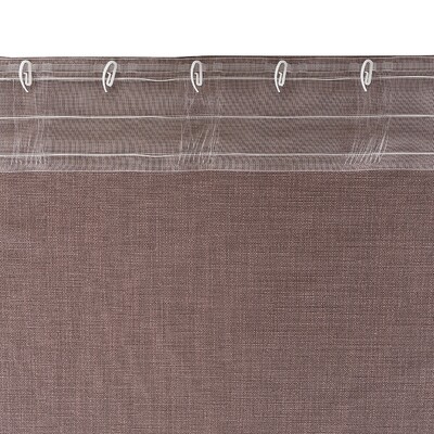 Zasłona gotowa na taśmie marszczącej 140x280cm dimmed pink 1 szt. 140 x 280 cm