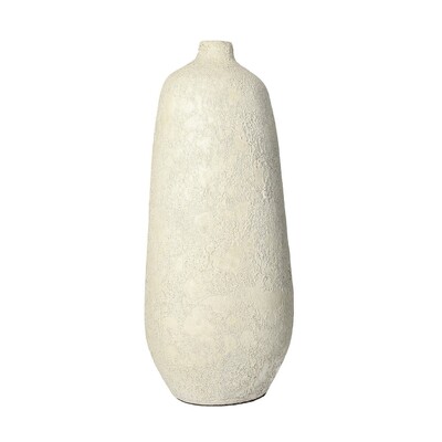 Vase Oresti 20x43cm cream