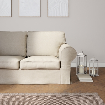 Ektorp loveseat cover lofallet beige sale