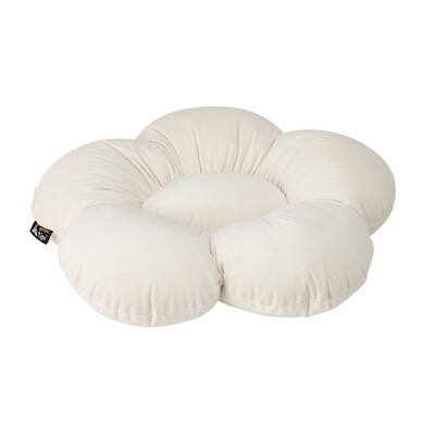 Poduszka kwiatek Mia XXL 100 cm w kolekcji Posh Velvet, tkanina: 704-36