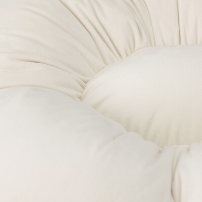 Poduszka kwiatek Mia XXL 100 cm w kolekcji Posh Velvet, tkanina: 704-36
