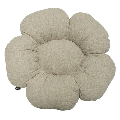 Flower pillow Mia XXL 100 cm in collection Boucle, fabric: 702-82