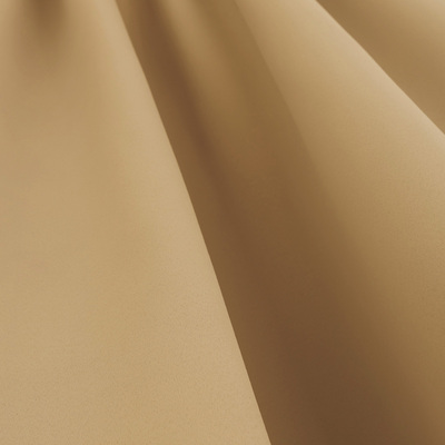 Blackout pencil pleat curtains golden beige 140 x 280cm 1 pc. 140 x 280