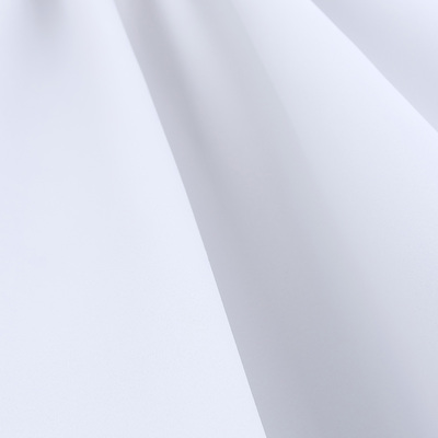 Blackout pencil pleat curtains steel white 140 x 280 cm 1 pc. 140 x 280