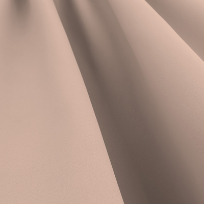 Blackout pencil pleat curtains rose beige 140 x 280 cm 1 pc. 140 x 280