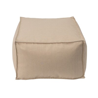 Zahradní puf 65 x 65 x 38 cm v kolekci Outdoor Oasis, látka: 703-35