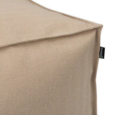 Zahradní puf 65 x 65 x 38 cm v kolekci Outdoor Oasis, látka: 703-35