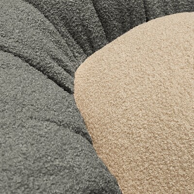 Pagalvė gėlė Mia II 45 cm kolekcijoje Boucle, audinys: 702-83