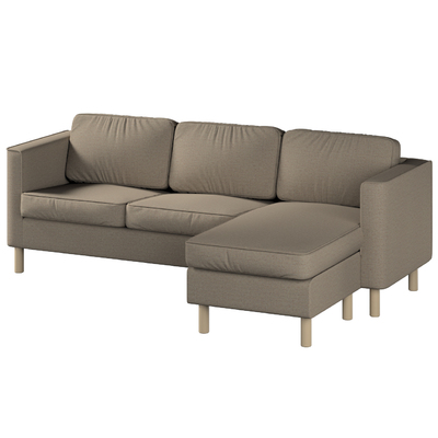 Pärup betræk 3 personer med chaiselong 235x80x148 fra kollektionen Madrid, Stof: 162-29