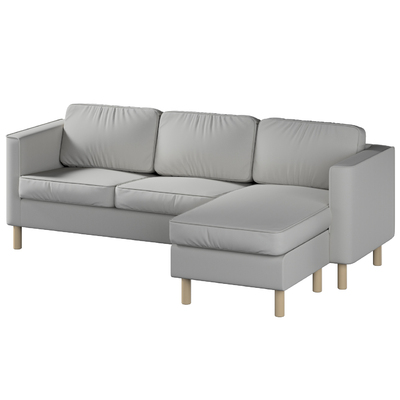Pärup betræk 3 personer med chaiselong 235x80x148 fra kollektionen Living 2, Stof: 162-00