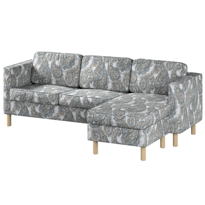 Pärup betræk 3 personer med chaiselong 235x80x148 fra kollektionen Cosy Home, Stof: 145-33