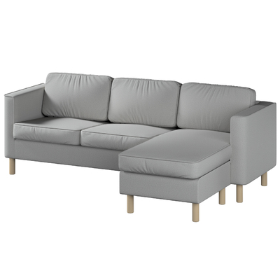 Pärup betræk 3 personer med chaiselong 235x80x148 fra kollektionen Madrid, Stof: 161-57