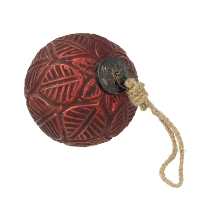 Bombka Vintage Crimson ⌀10 cm red 10x10 cm