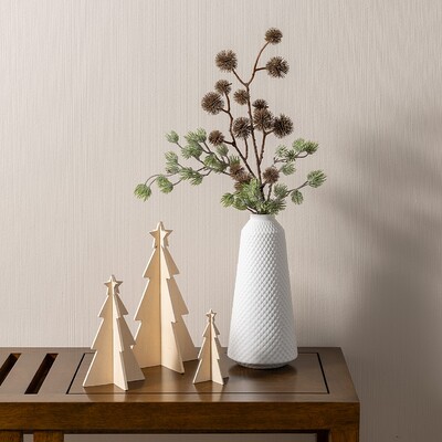 Dekoracja Rustic Trees 3 szt. natural 14/10/7x25/18/12 cm