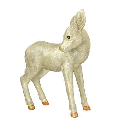 Figurka Golden Fawn 30x16x37 cm 30x16x37 cm