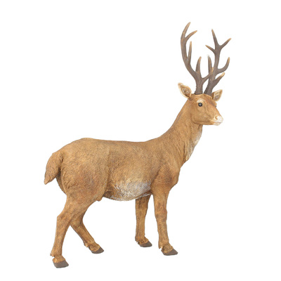 Figurka Deer 50x20x54 cm brown 50x20x54 cm