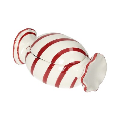 Pojemnik Swirly red 21x11x10 cm