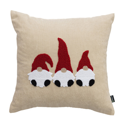 Poszewka na poduszkę Jolly Gnomes Red 43x43 cm 43x43 cm