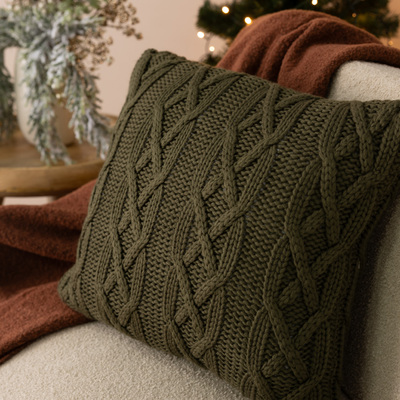 Poszewka na poduszkę Knitted Warmth 43x43 cm 43x43 cm
