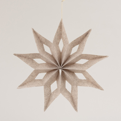 Ozdoba świąteczna Nivalis I beige 50 cm 50x5 cm