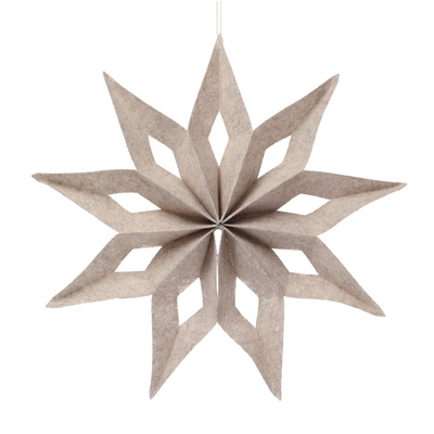 Ozdoba świąteczna Nivalis I beige 50 cm 50x5 cm