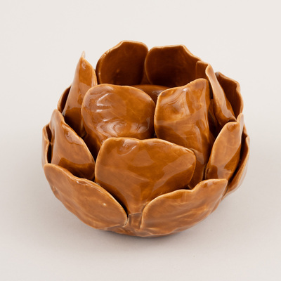 Sfeşnic Petalia light brown 10 cm 13x10 cm
