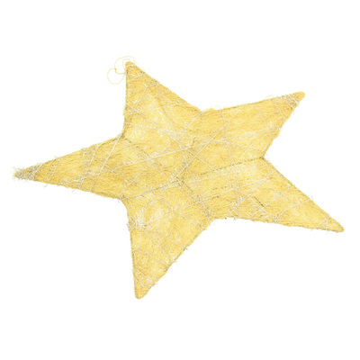 Ozdoba świąteczna Golden Star II 40 cm 40x40x0,5 cm