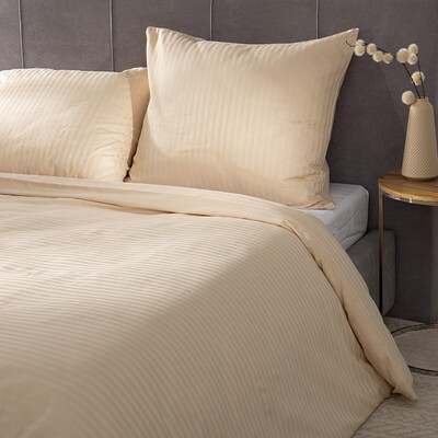 Bettwäsche Jacquard-Satin Ivory Bliss 160x200 cm 160x200 cm
