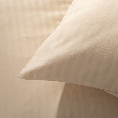 Bettwäsche Jacquard-Satin Ivory Bliss 160x200 cm 160x200 cm