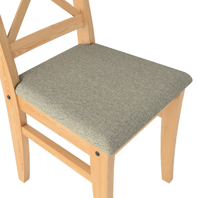 Housse pour chaise Ingolf avec assise rembourrée Inglof dans la collection Madrid, Tissu: 162-22