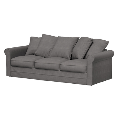 Grönlid betræk 3-personers uden armlæm 211 x 98 x 104 cm fra kollektionen Etna, Stof: 705-35