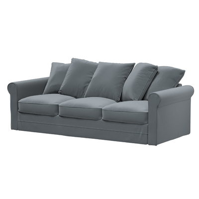 Grönlid betræk 3-personers uden armlæm 211 x 98 x 104 cm fra kollektionen Ingrid, Stof: 705-43