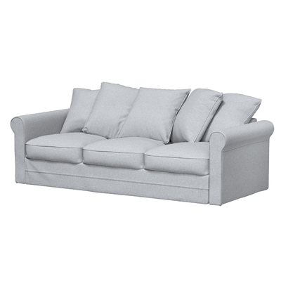 Grönlid betræk 3-personers uden armlæm 211 x 98 x 104 cm fra kollektionen Amsterdam, Stof: 704-55