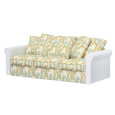 Grönlid betræk 3-personers uden armlæm 211 x 98 x 104 cm fra kollektionen Cosy Home, Stof: 144-91