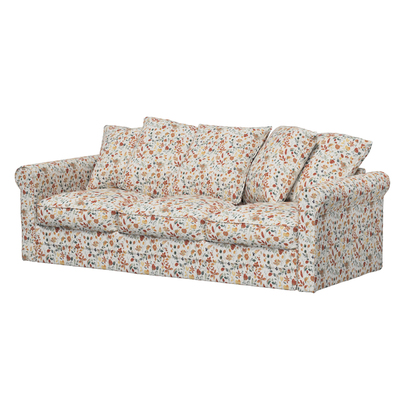 Grönlid betræk 3-personers uden armlæm 211 x 98 x 104 cm fra kollektionen Cosy Home, Stof: 145-12