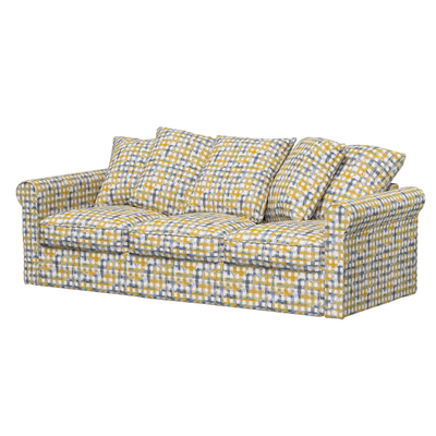 Grönlid betræk 3-personers uden armlæm 211 x 98 x 104 cm fra kollektionen Cosy Home, Stof: 145-16