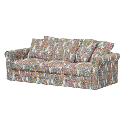 Grönlid betræk 3-personers uden armlæm 211 x 98 x 104 cm fra kollektionen Cosy Home, Stof: 145-35