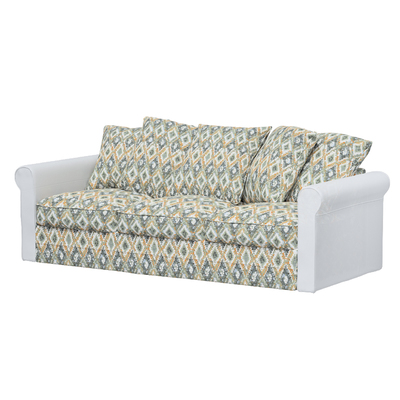 Grönlid betræk 3-personers uden armlæm 211 x 98 x 104 cm fra kollektionen Cosy Home, Stof: 145-38