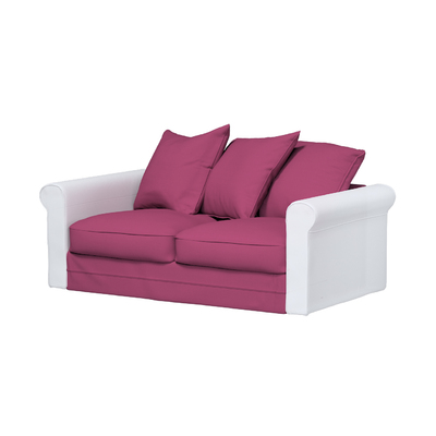 Grönlid betræk 2-personers uden armlæn 141 x 98 x 104 cm fra kollektionen Cotton Panama, Stof: 702-32